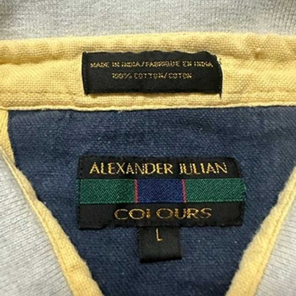 Alexander Julian Alexander Julian yellow polo siz… - image 4