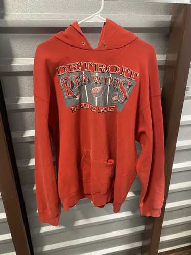 NHL × Vintage 1990’s Detroit Red Wings Hoodie