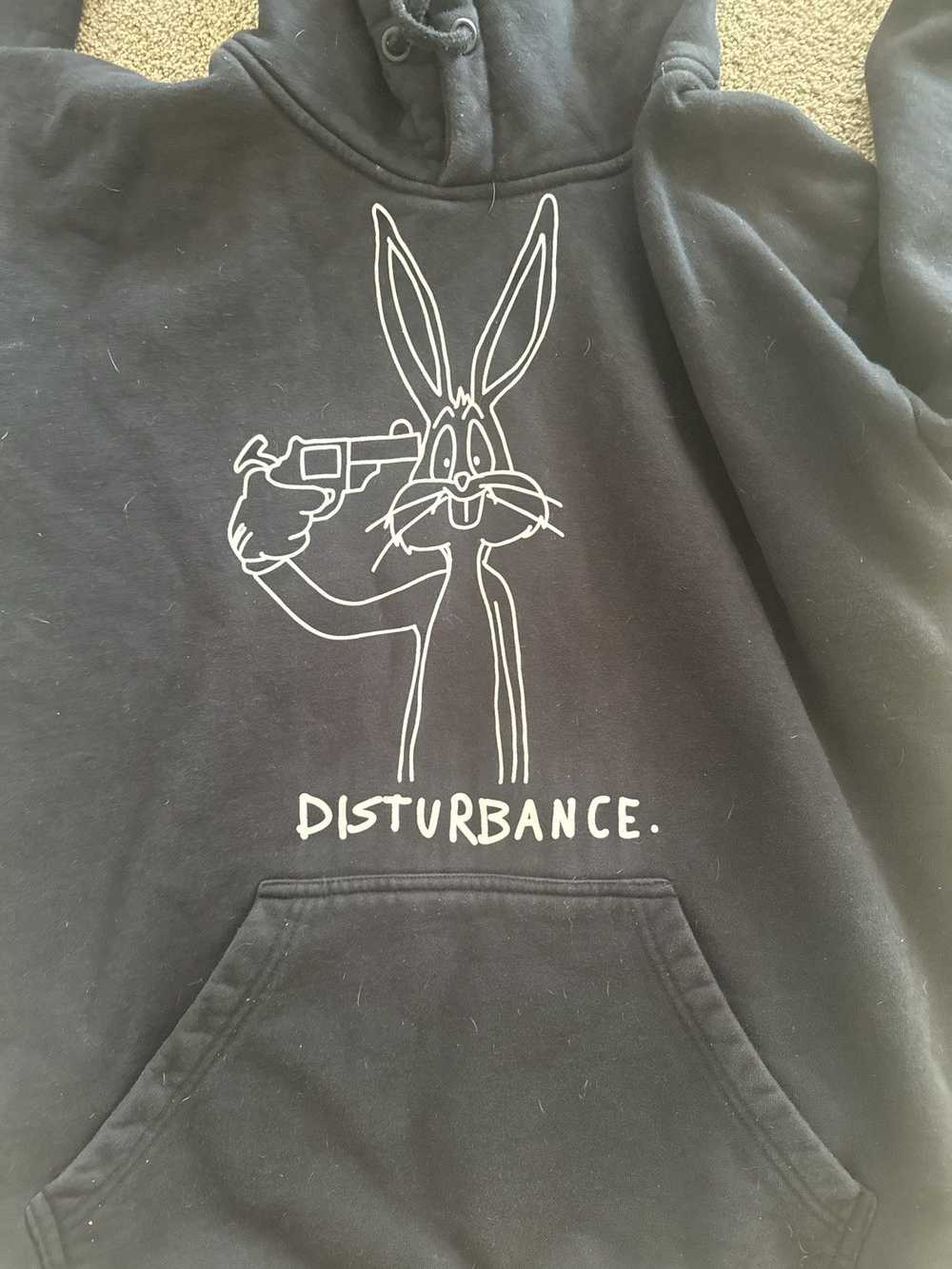 Streetwear × Vintage DISTURBANCE BUGS BUNNY HOODIE - image 2