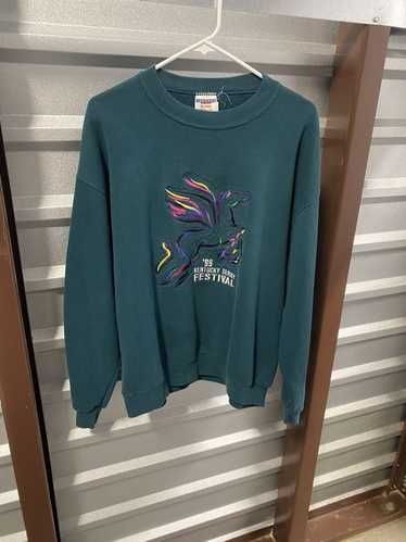 Vintage 1999 Embroidered Kentucky Derby Sweatshirt