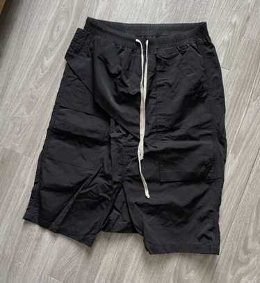 rick owens  RICK’S PODS   46 Brown Hollywood Rick's Pods Shorts by Rick Owens on Sale