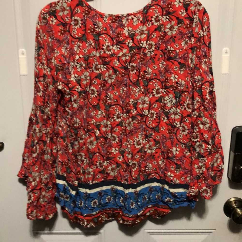 Vintage America blues size large blouse - image 5