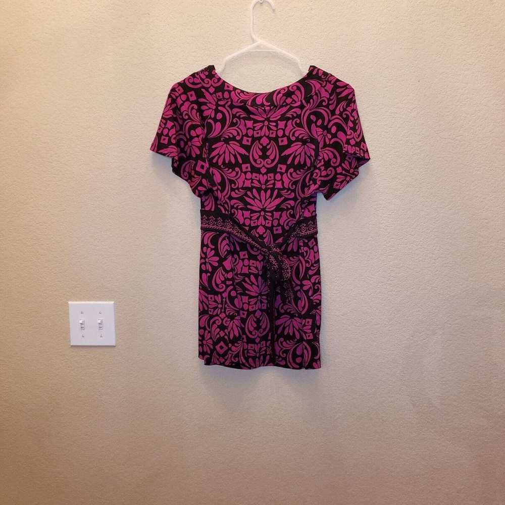 Vintage Y2K Apt. 9 Womens sz L Short Sleeve Blous… - image 2