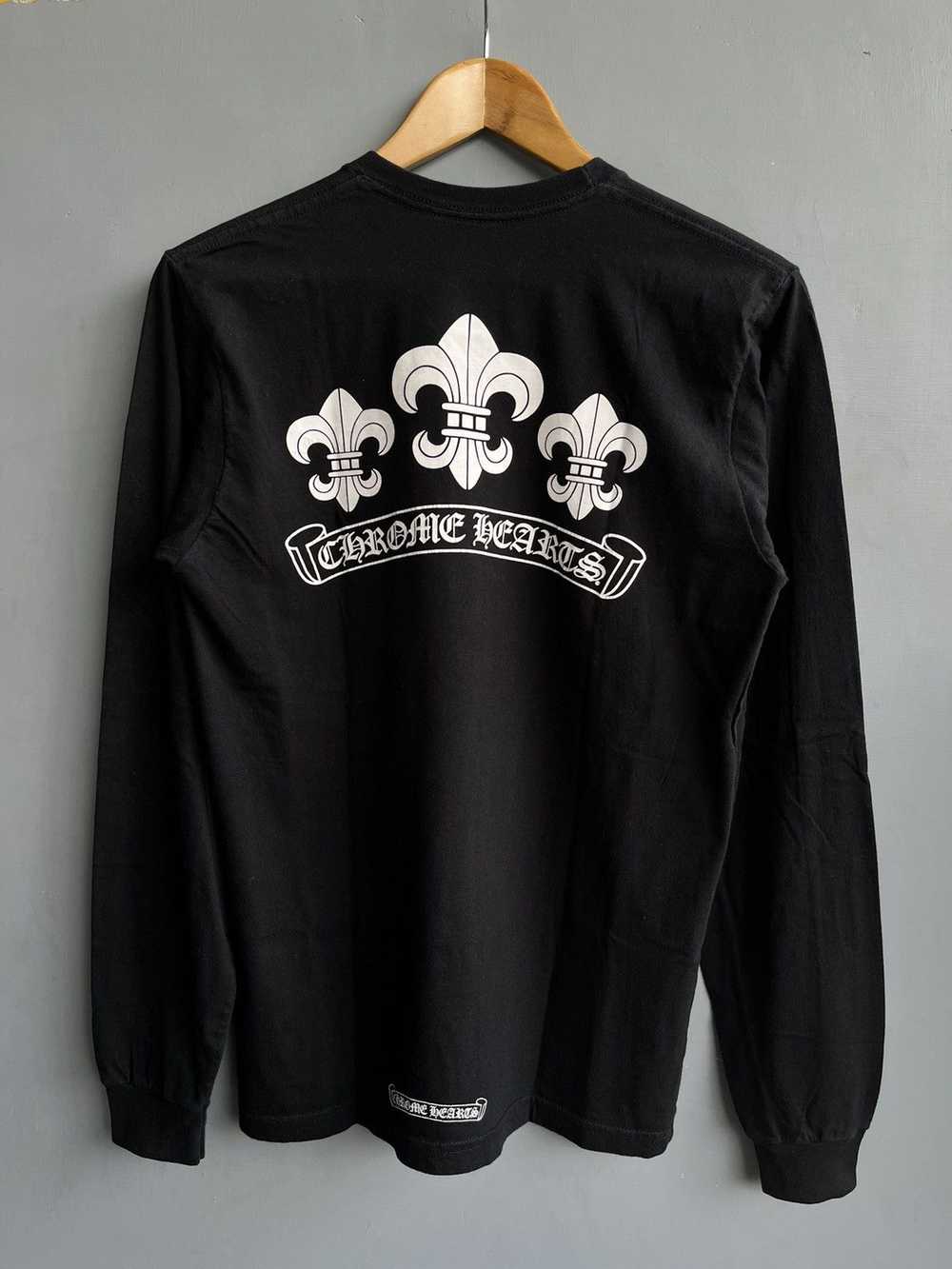 Chrome Hearts Chrome Hearts Fleur De Lis Long Sle… - image 1