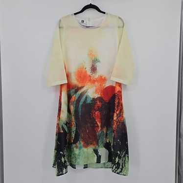 Anthropologie Vicky and Lucas A-Line Abstract Dres