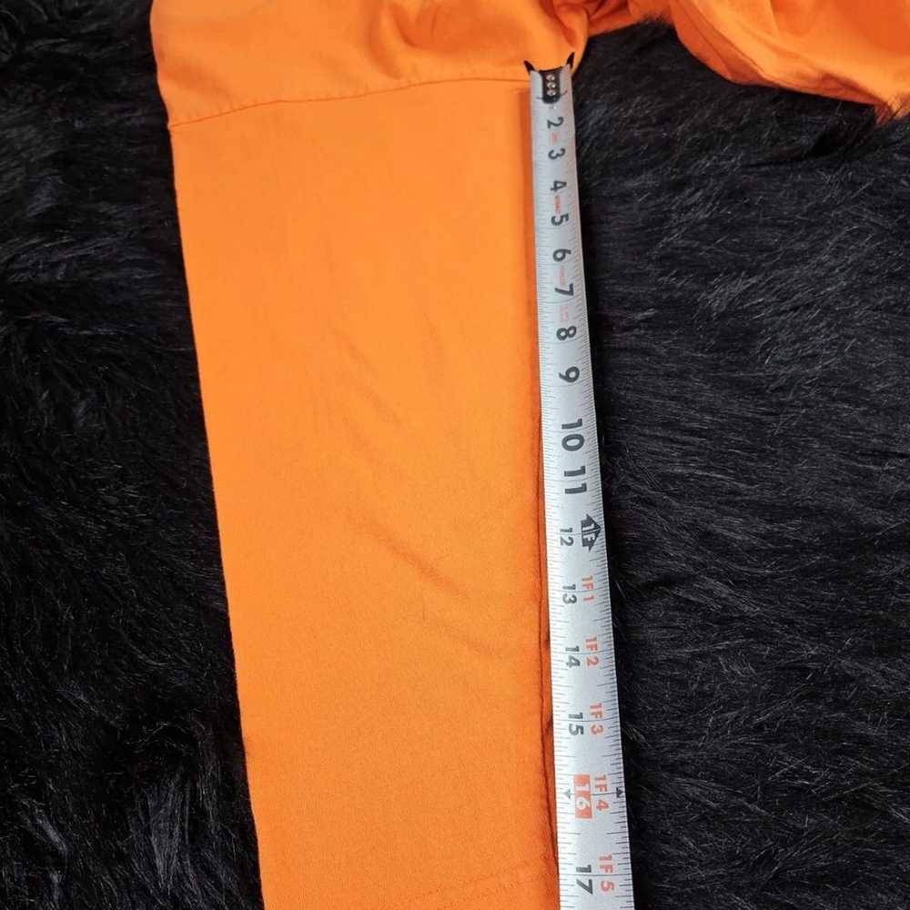 Vintage Malarkey Halloween Boo Orange 3/4 Sleeve … - image 7