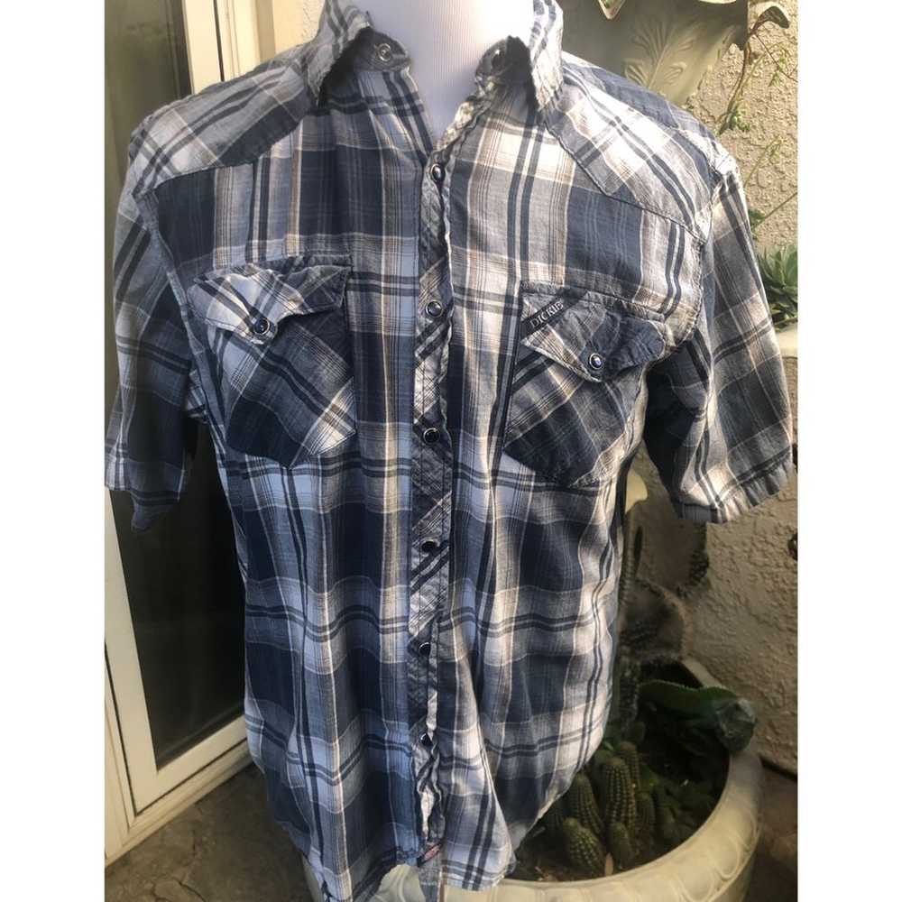 Dickies Vintage Button Down Plaid large - image 1