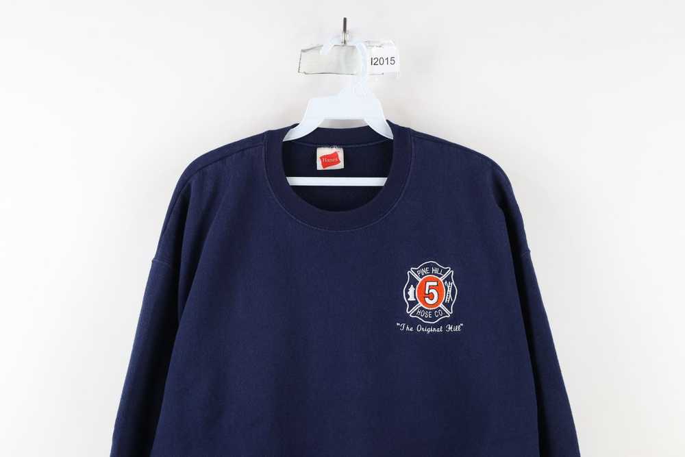 Vintage Vintage 90s Hill Hose Co New York Firefig… - image 2