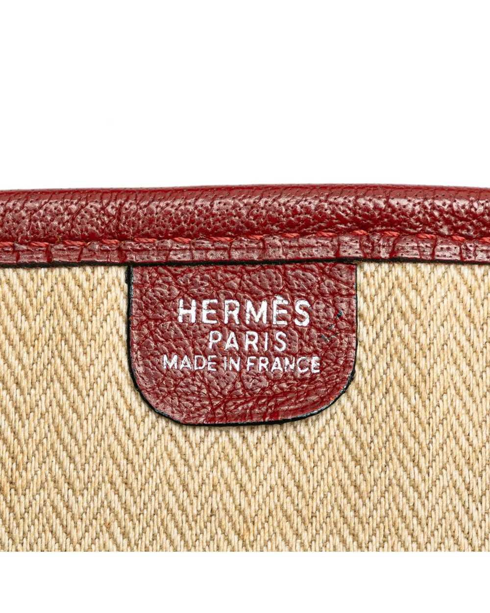 Hermes Rose Gold Toile Evelyne GM Bag in AB Condi… - image 6