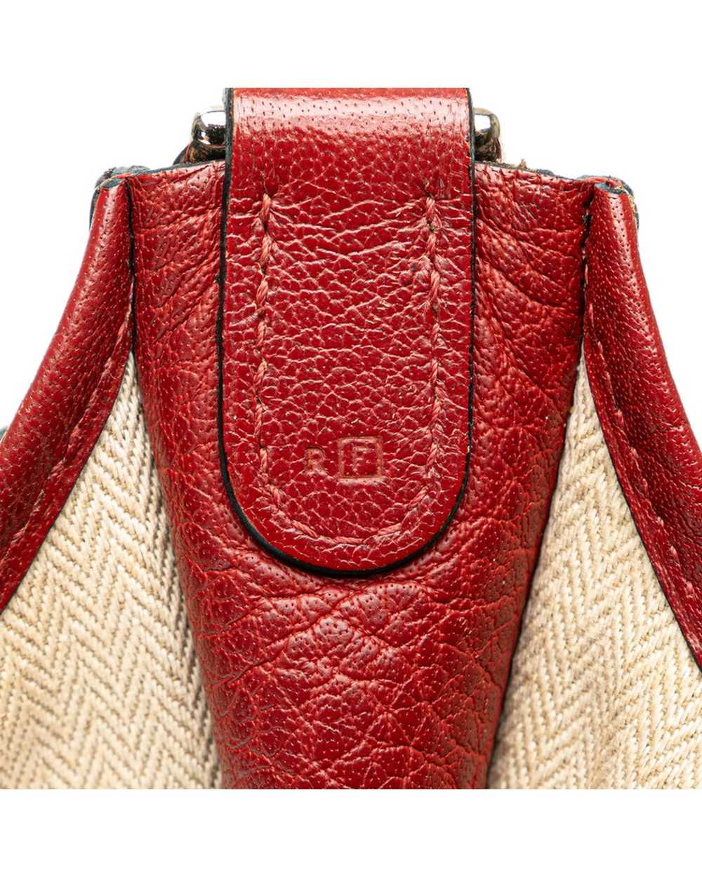 Hermes Rose Gold Toile Evelyne GM Bag in AB Condi… - image 7