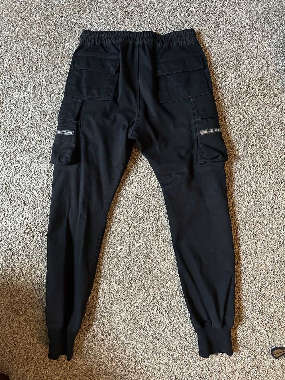 Rick Owens Rick Owen’s Cargo Joggers Black SIZE 32 - image 2