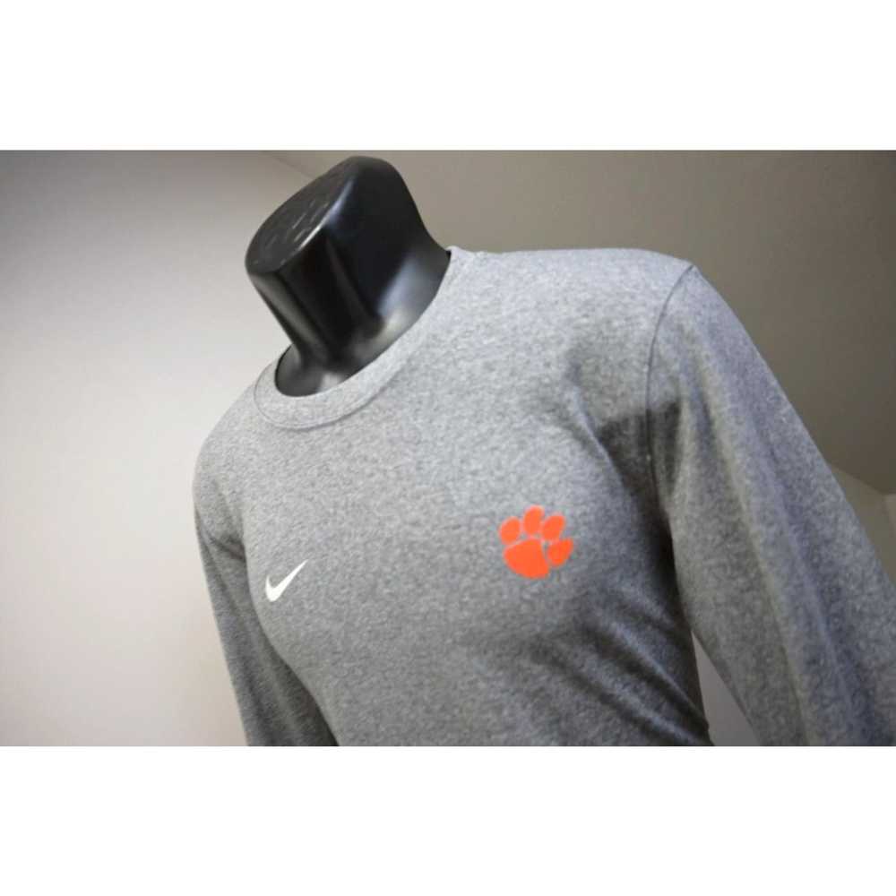 Nike Nike Gym Shirt Dri Fit Clemson Tigers Long S… - image 2