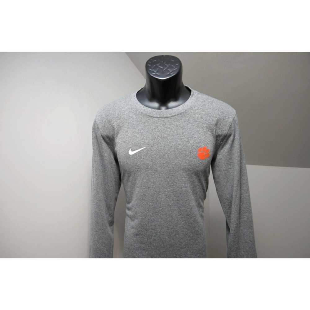 Nike Nike Gym Shirt Dri Fit Clemson Tigers Long S… - image 3