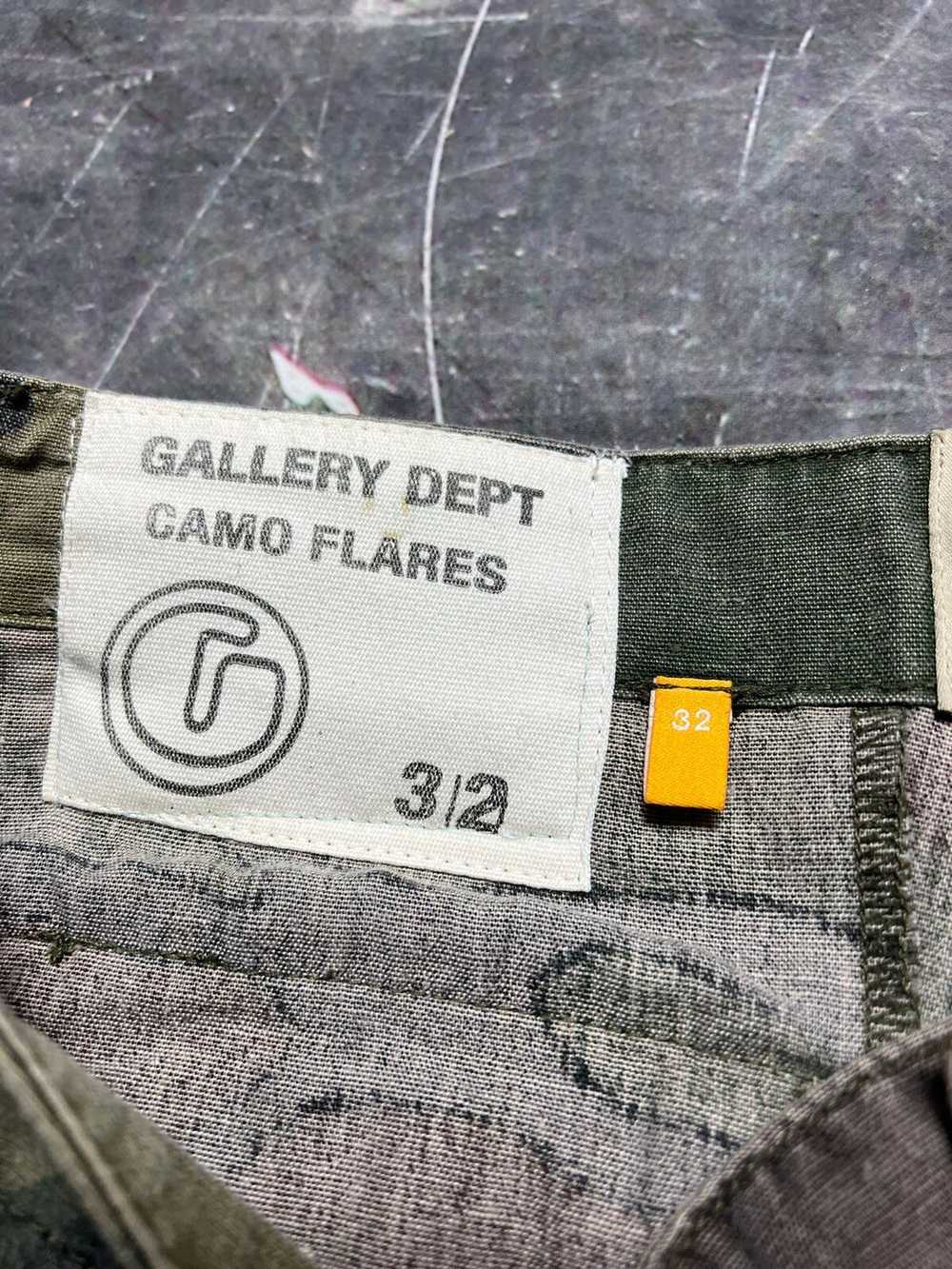 Gallery Dept. GALLERY DEPT Camo Flare Cargo Pants - image 11