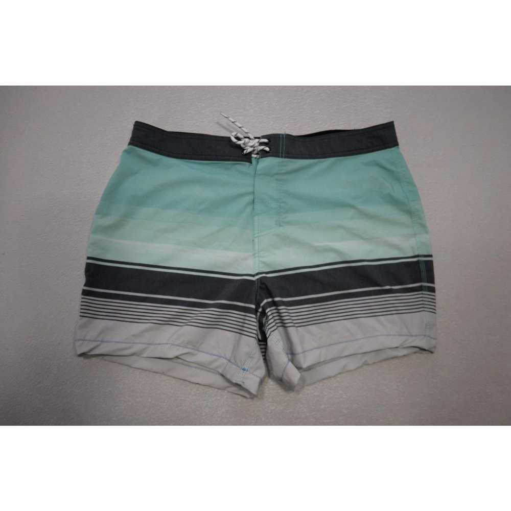 Vintage Oneill Board Shorts Striped Athletic Surf… - image 2