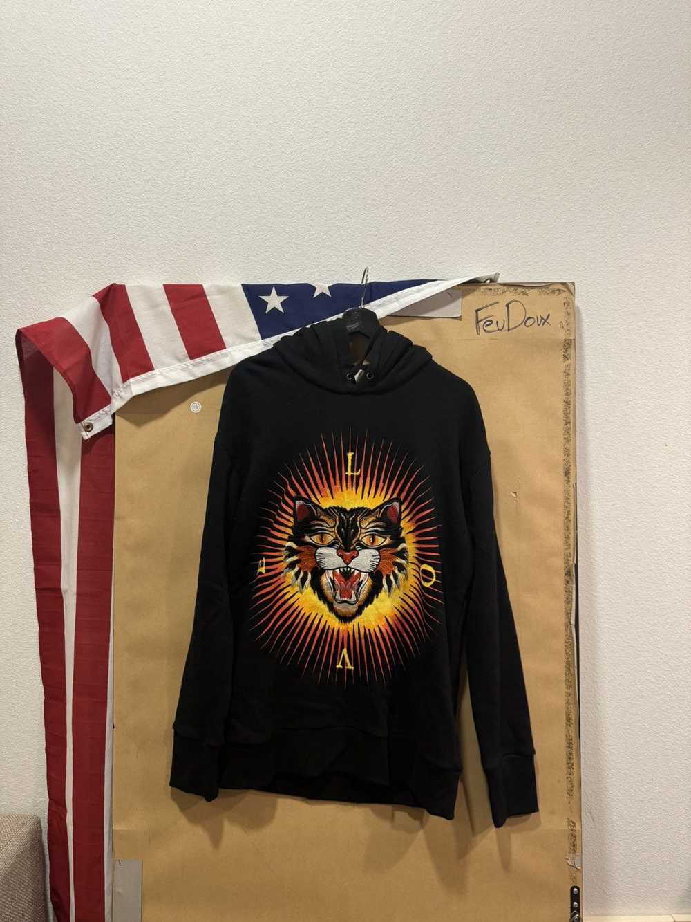 Gucci Gucci Angry Cat Hoodie - image 1