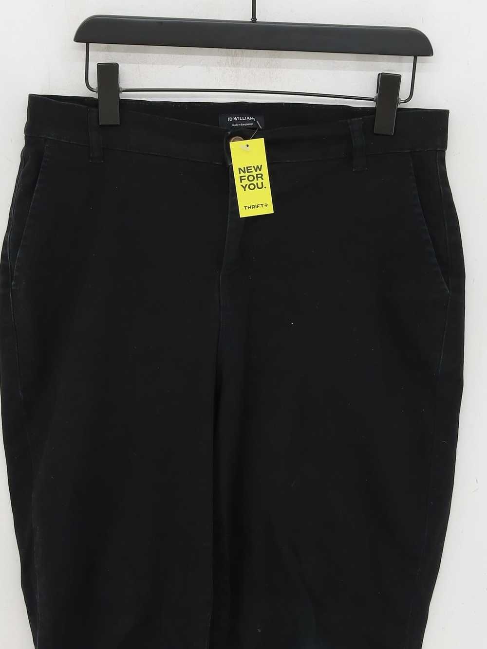 Jd Williams Women's Trousers UK 14 Black 100% Cot… - image 3