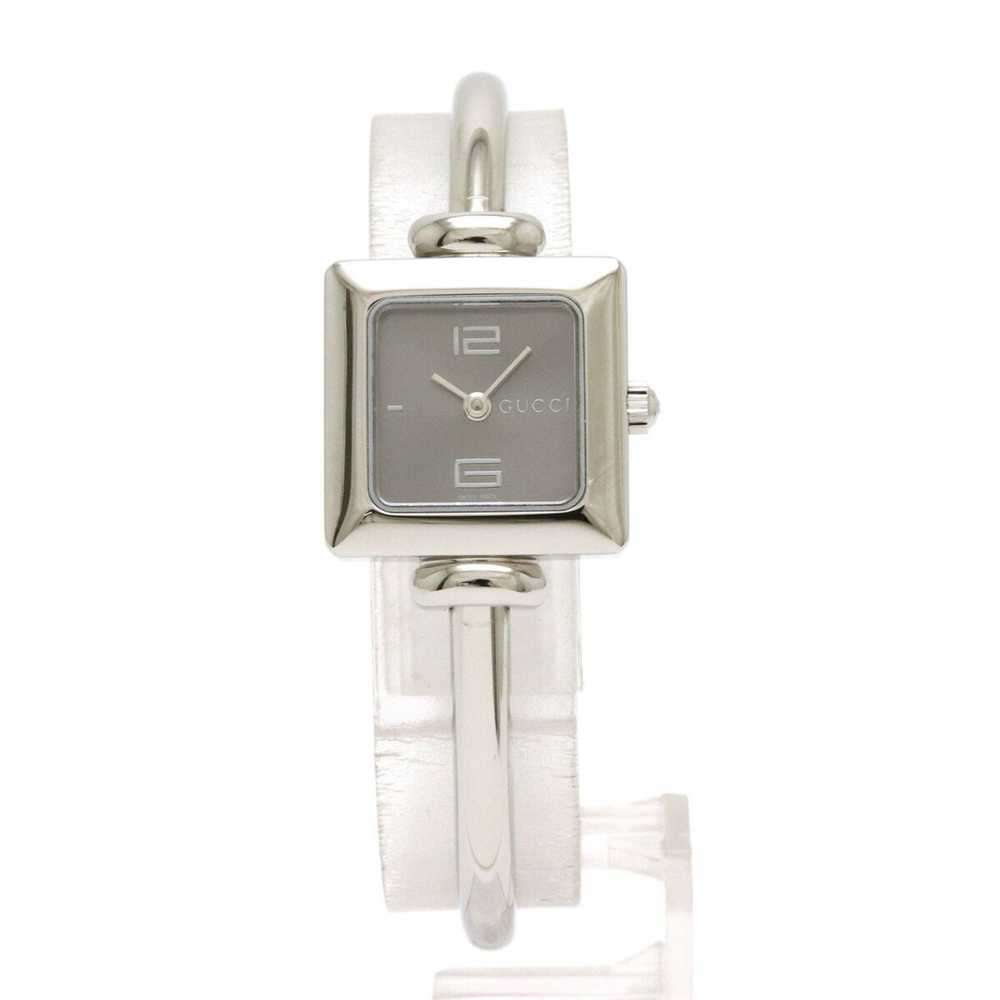 Gucci Gucci Bangle Watch Gray Dial SS Quartz Ladi… - image 1