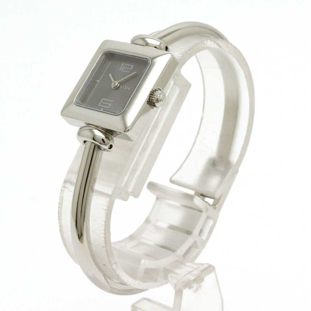 Gucci Gucci Bangle Watch Gray Dial SS Quartz Ladi… - image 3