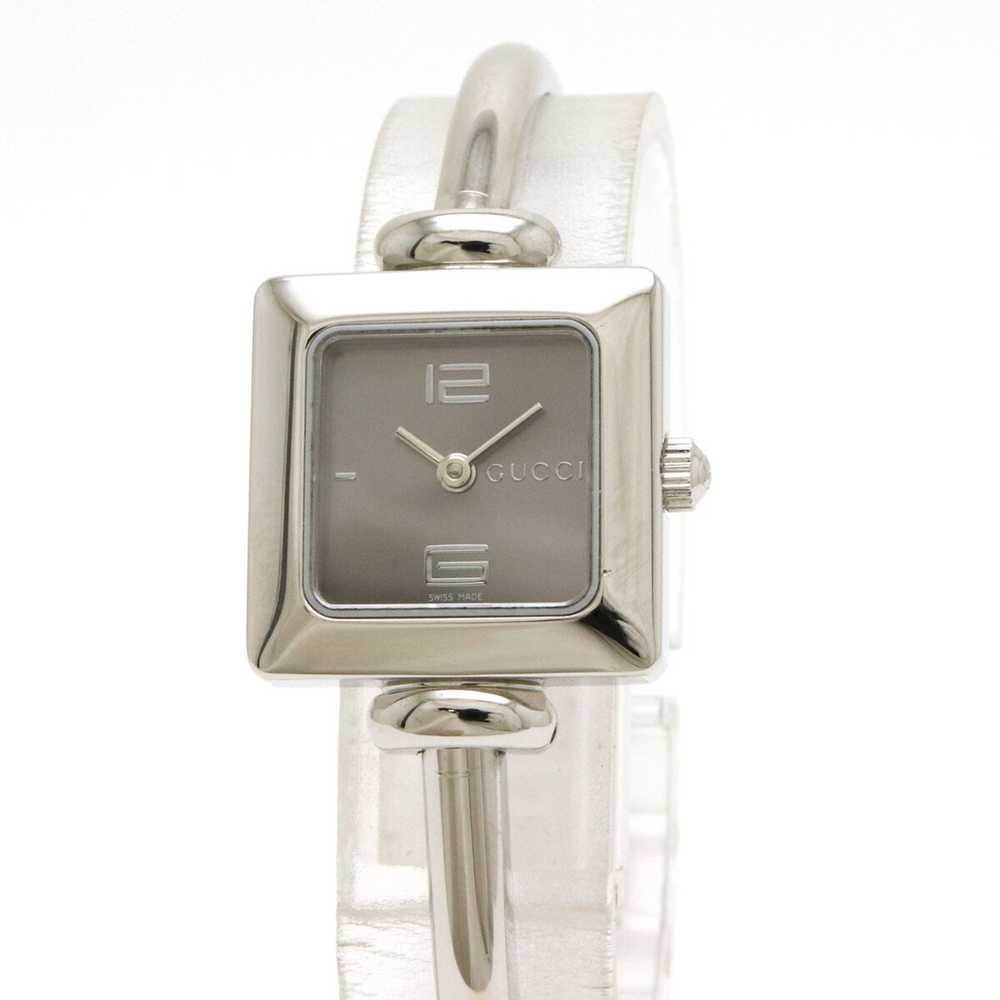 Gucci Gucci Bangle Watch Gray Dial SS Quartz Ladi… - image 5