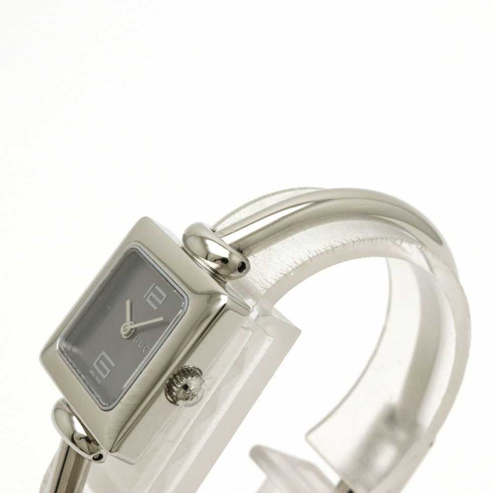 Gucci Gucci Bangle Watch Gray Dial SS Quartz Ladi… - image 7