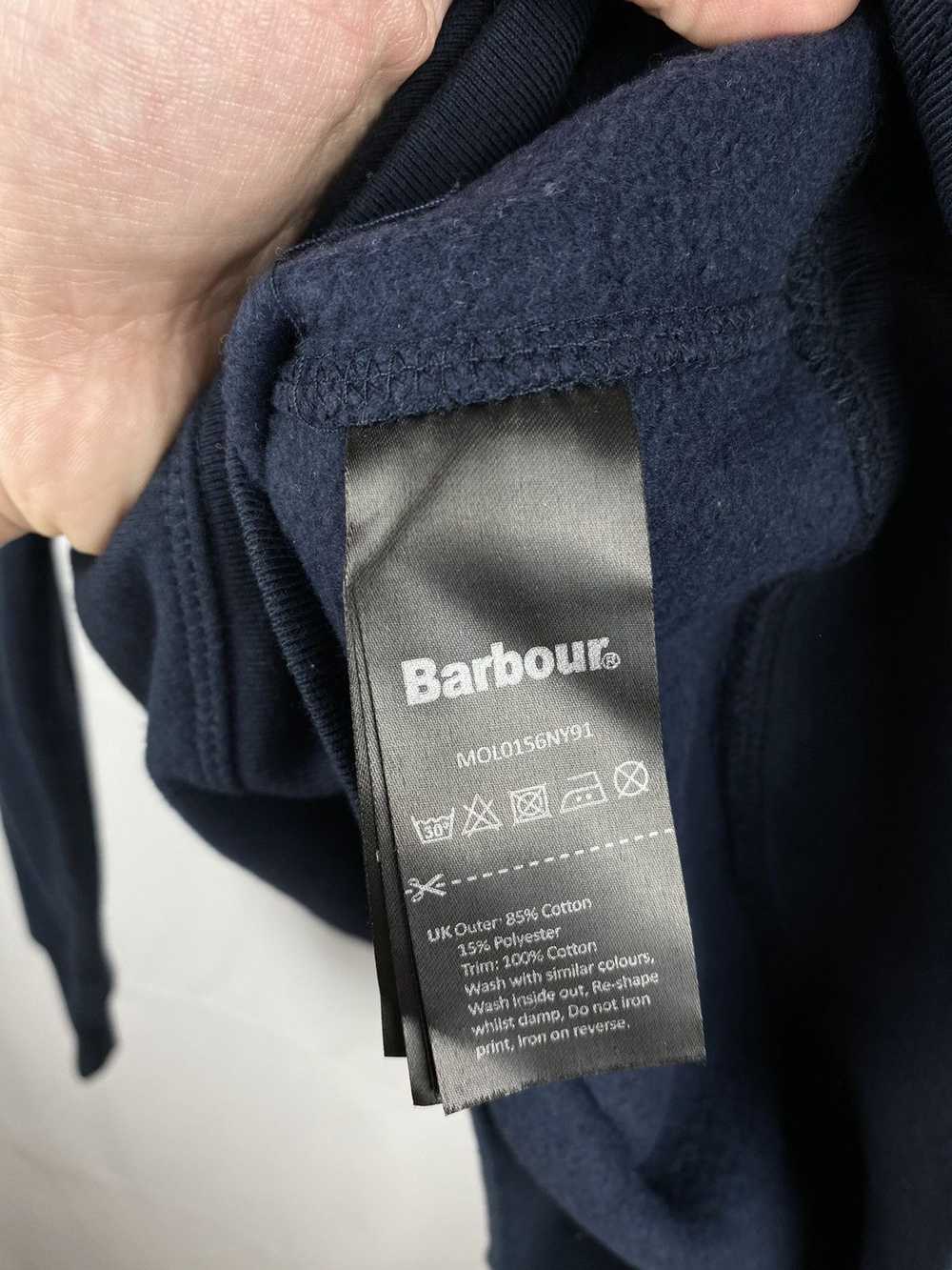 Barbour Barbour International Big Logo Sweatshirt… - image 6