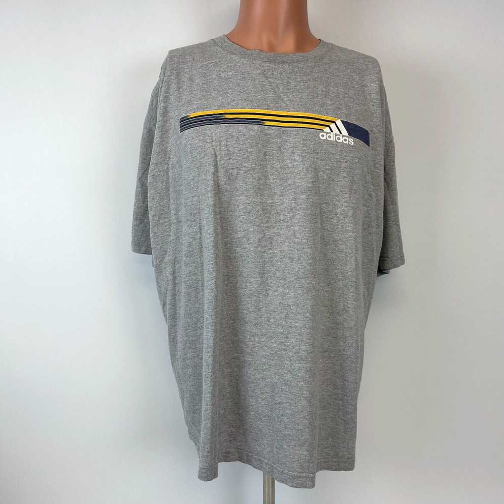 Adidas Vintage 90s Adidas T Shirt Mens Size XL Gr… - image 2