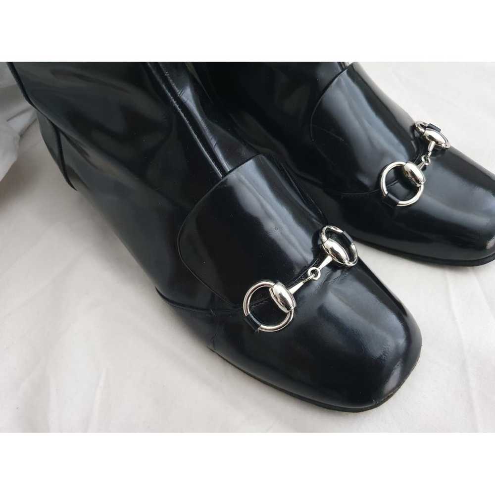 Gucci Patent leather ankle boots - image 7