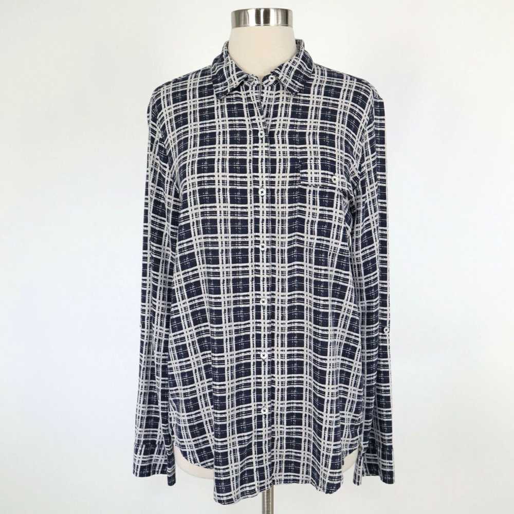 Joie Soft Joie Button-Up Shirt Blouse Top Womens … - image 1