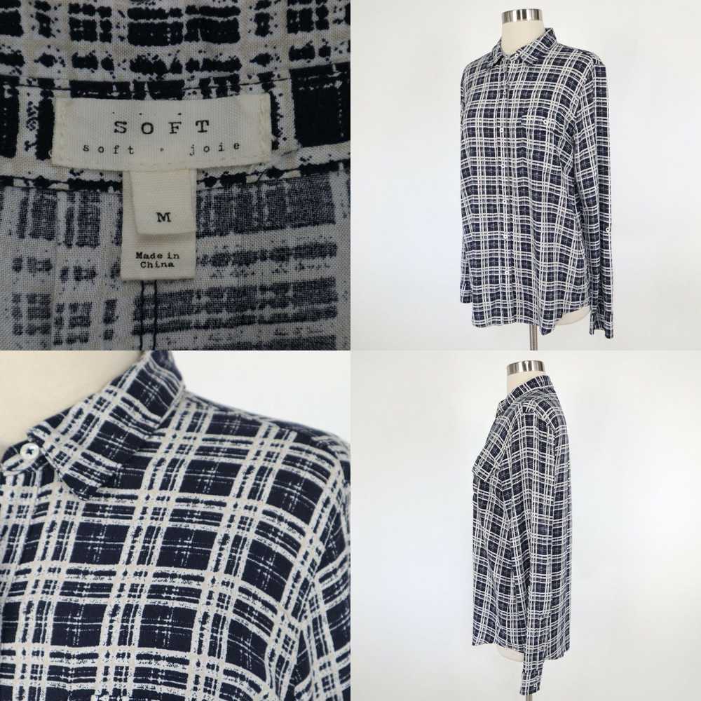 Joie Soft Joie Button-Up Shirt Blouse Top Womens … - image 4