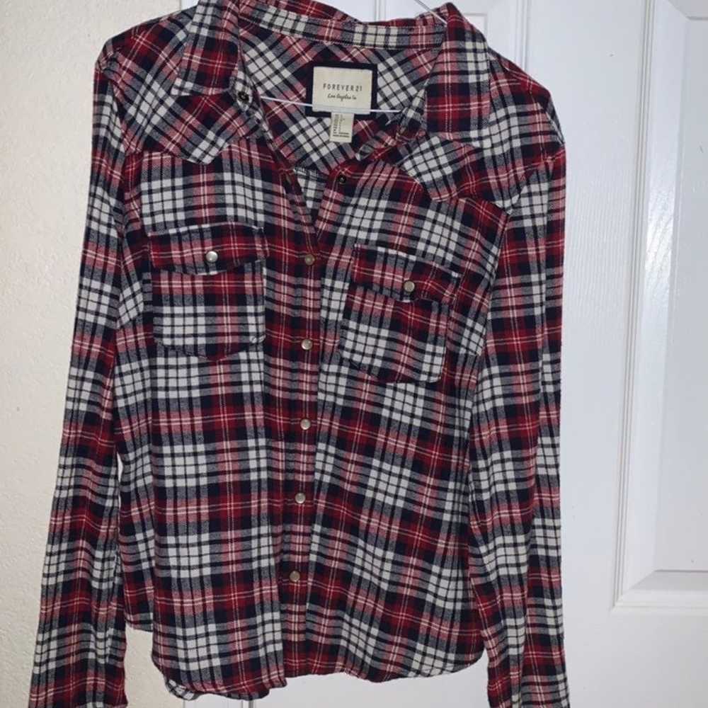 Vintage Forever 21 Flannel - image 1