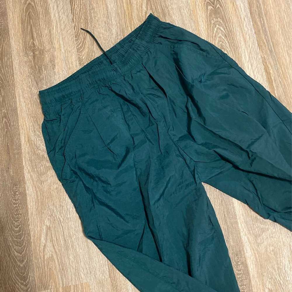 Vintage Nike dark green jogger sweatpant - image 2