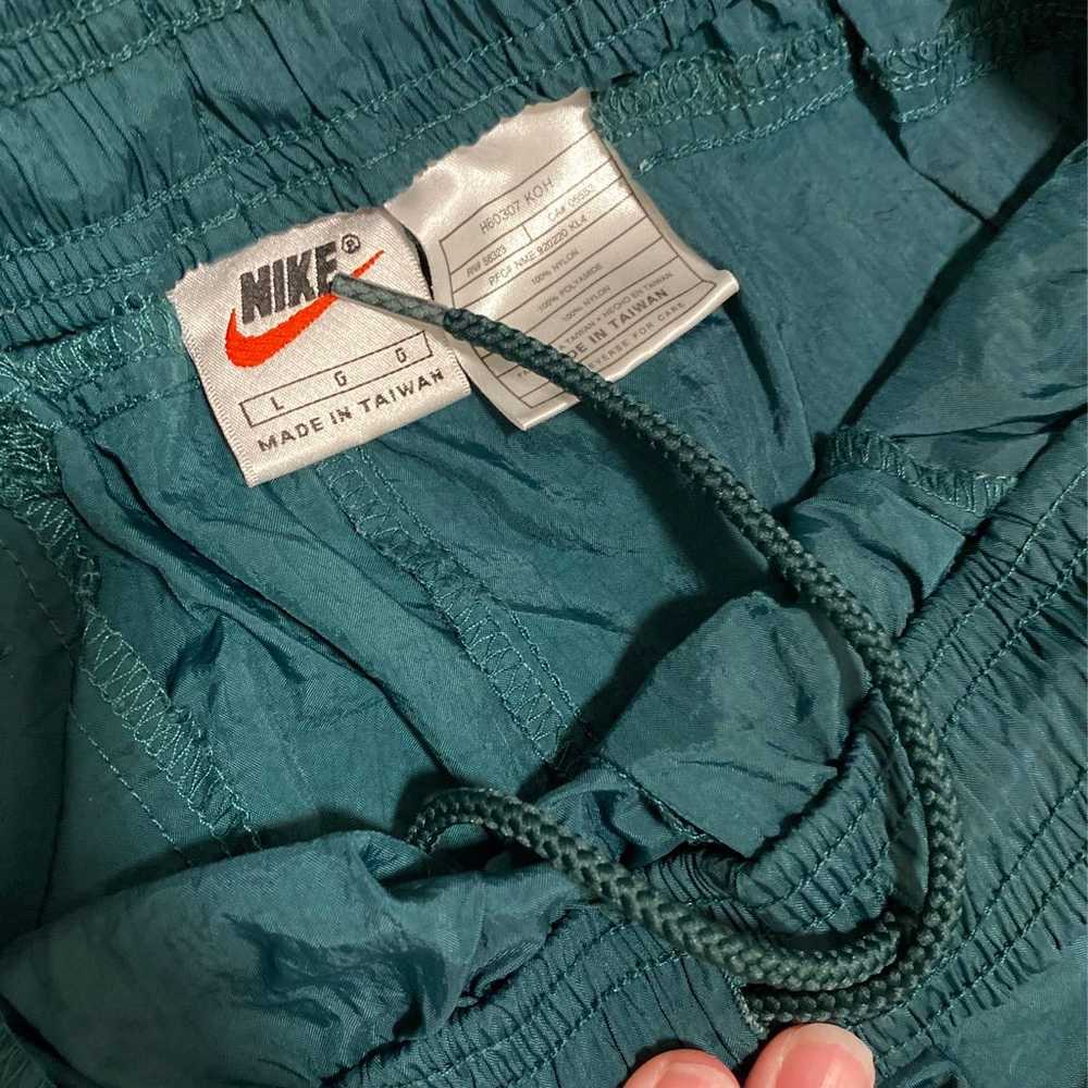 Vintage Nike dark green jogger sweatpant - image 3