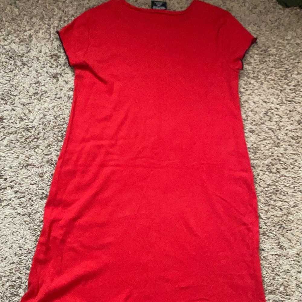 Vintage red polo jean co. tee dress - image 4