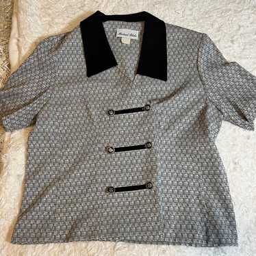 Women’s Vintage Michael Blake Top/Blazer - image 1