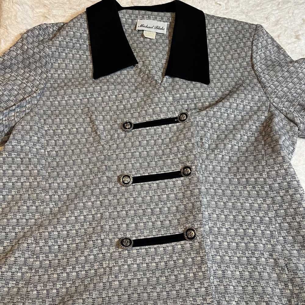 Women’s Vintage Michael Blake Top/Blazer - image 2