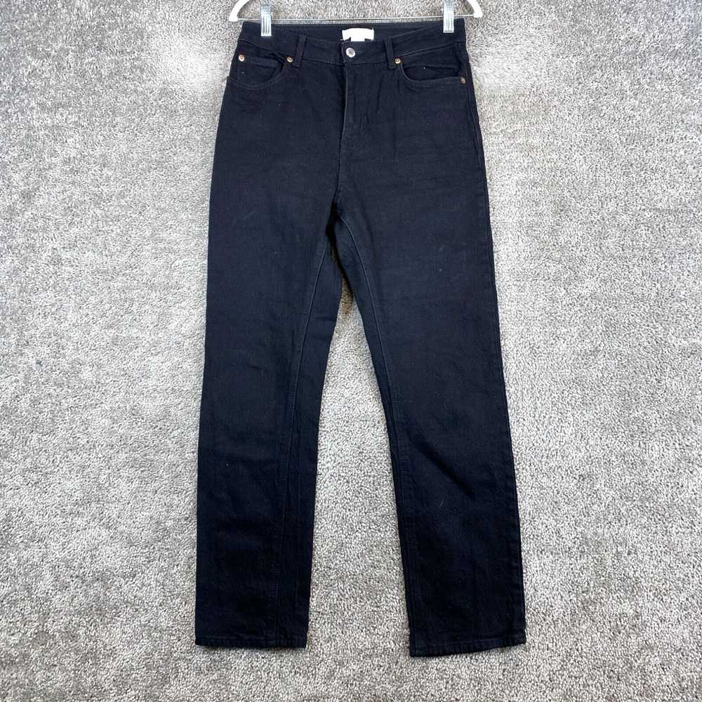 H&M H&M Straight Denim Jeans Women's Size 8 Black… - image 1