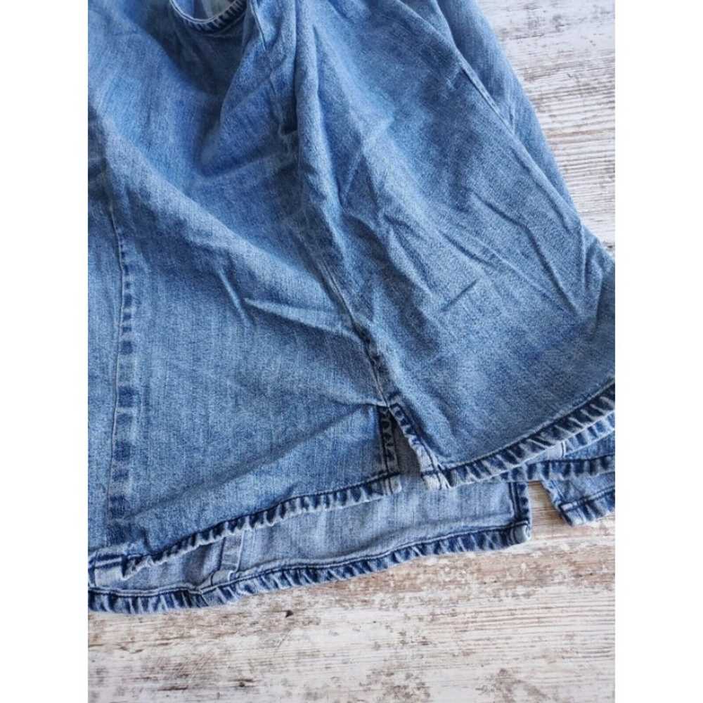 Vintage Wrangler Blues Womens Denim Snap Front Ve… - image 11