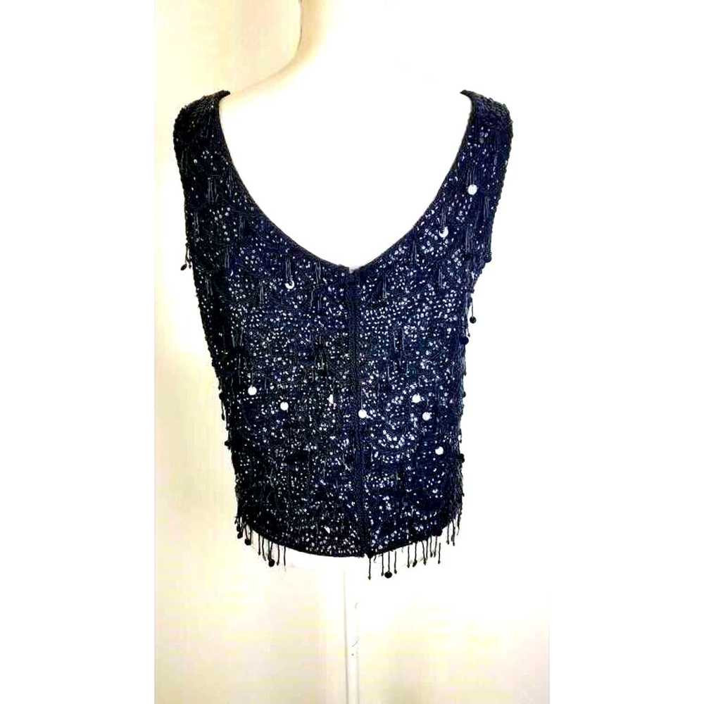 Vintage Couture Koret of California Sequined Top … - image 2