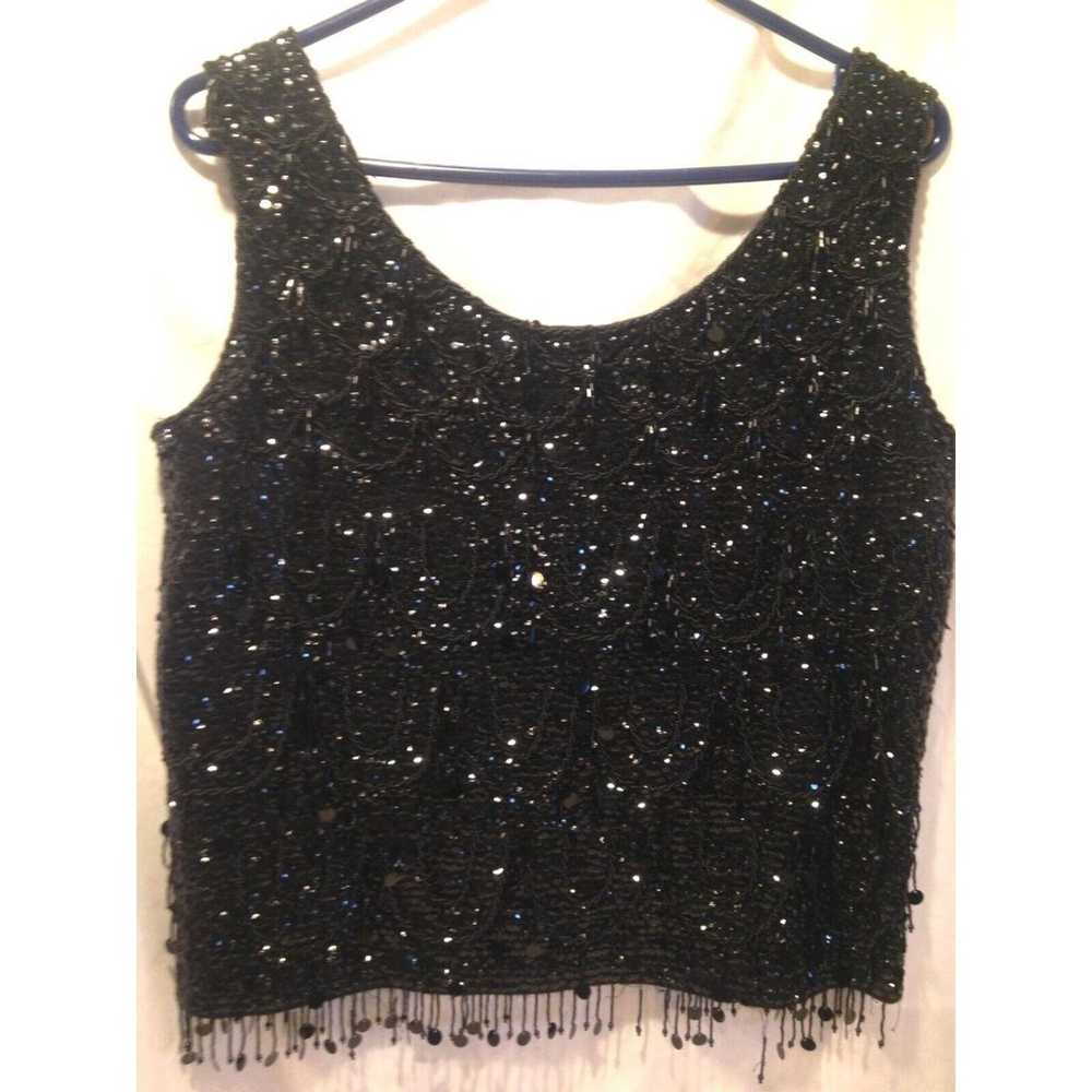 Vintage Couture Koret of California Sequined Top … - image 7