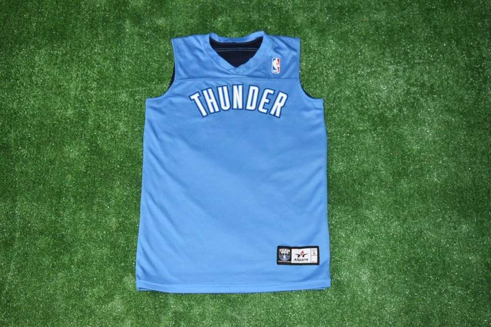 Jersey × NBA × Vintage 2008-09 OKC Thunder NBA Re… - image 1