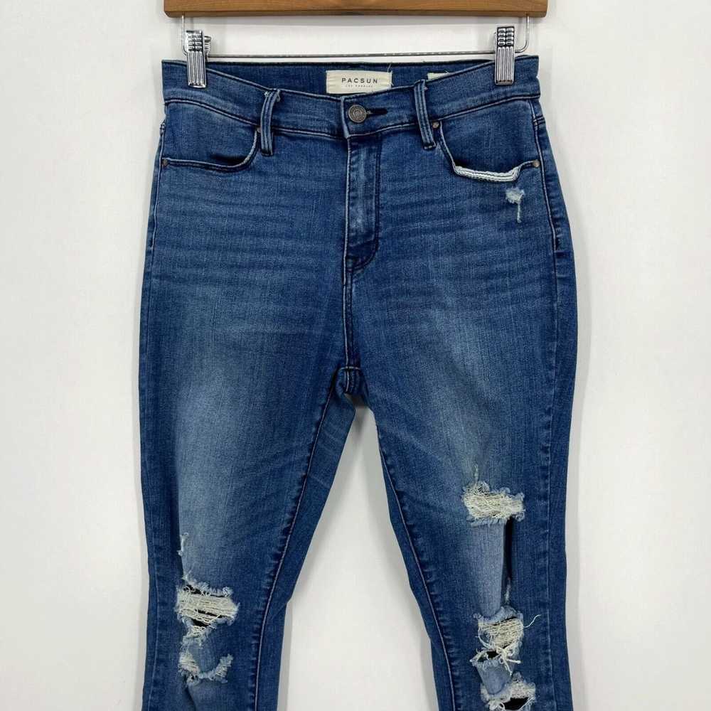 Pacsun Pacsun Jeans Women's 26 Blue High-Rise Ank… - image 2