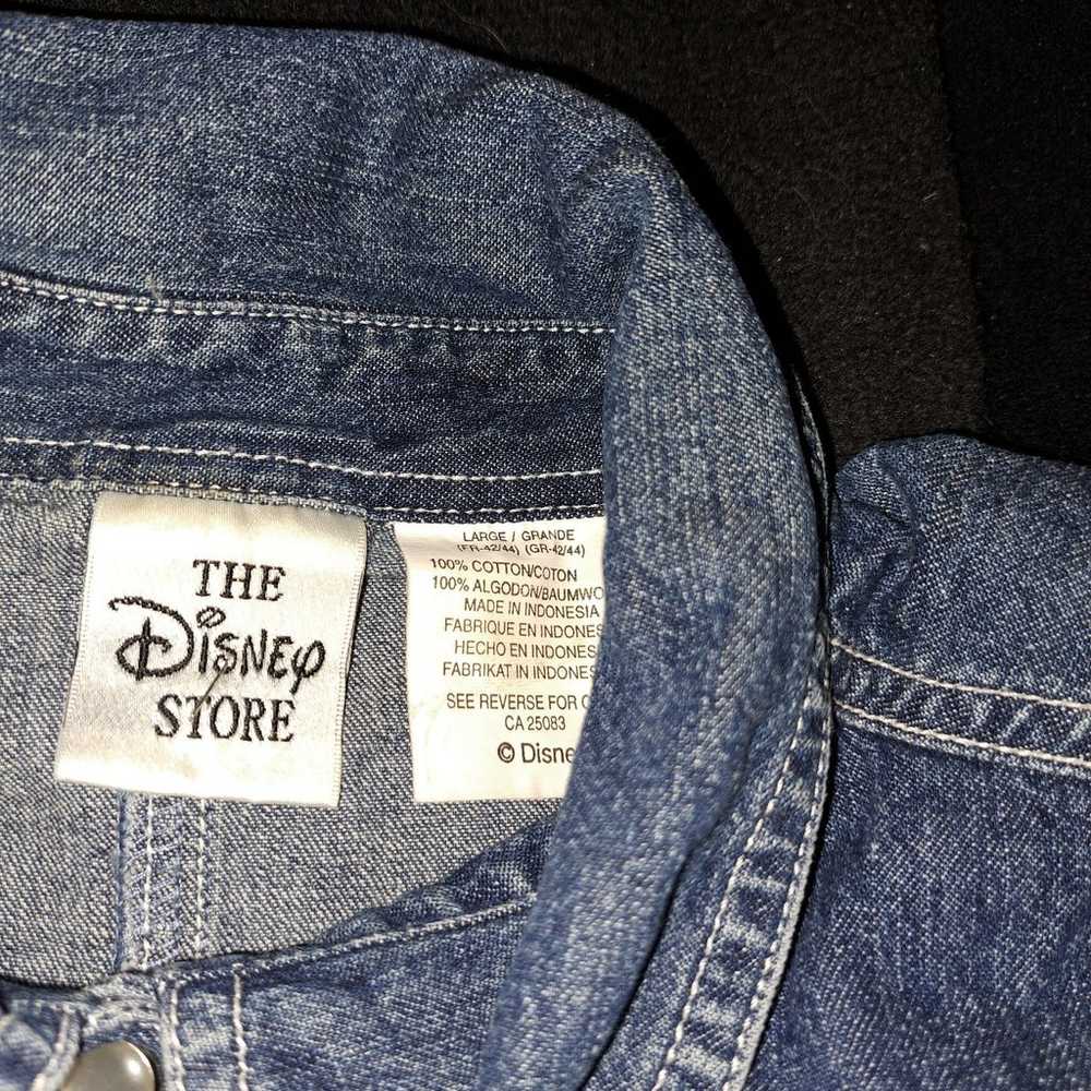 Vintage Disney Store Winnie the Pooh Denim Top - image 4