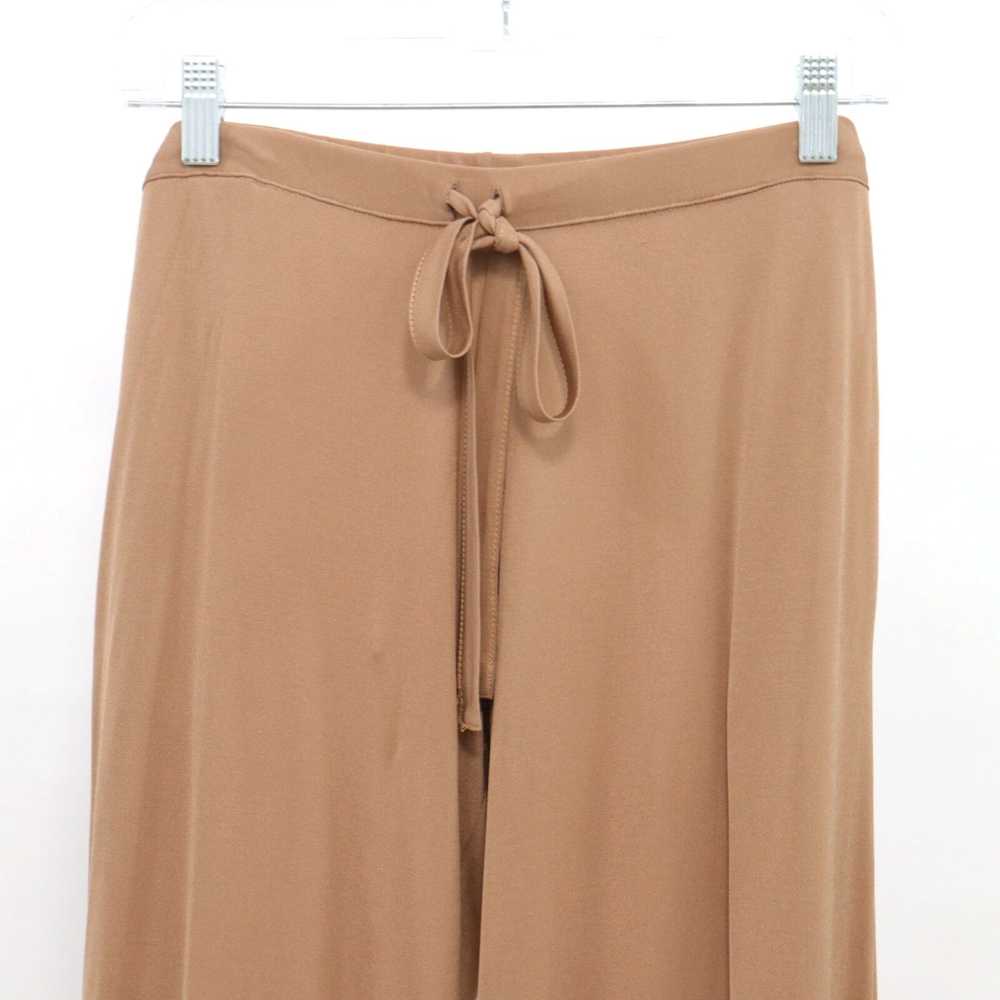 HIGH Tomas Maier Pants Silk Cropped Womens US6 I4… - image 2