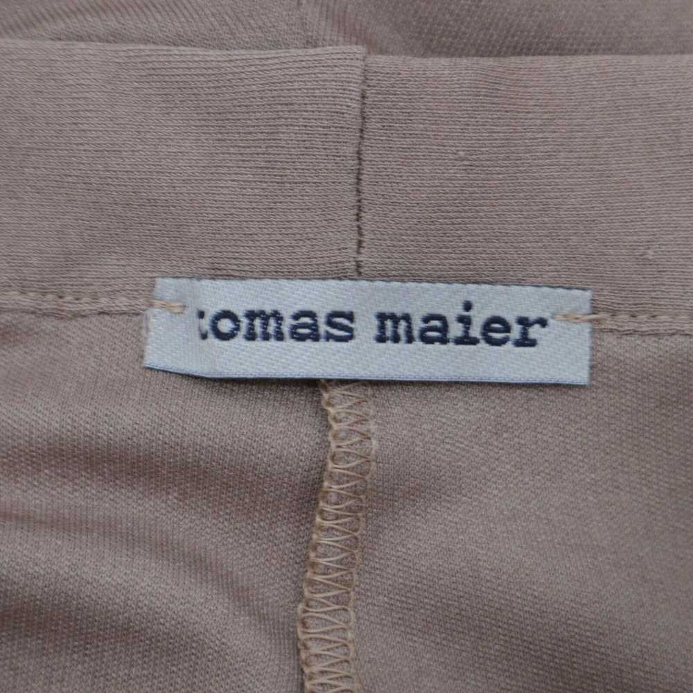 HIGH Tomas Maier Pants Silk Cropped Womens US6 I4… - image 3