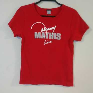 Donny Mathis Live Red T-Shirt Large - image 1