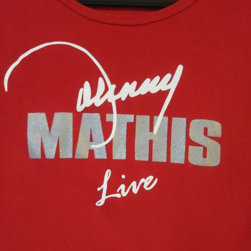 Donny Mathis Live Red T-Shirt Large - image 3