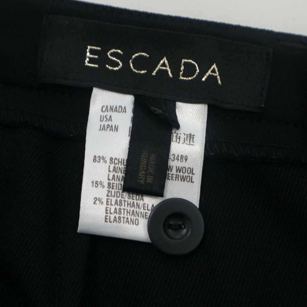 Escada ESCADA Dress Pants Wool Womens US10 D40 Bl… - image 3