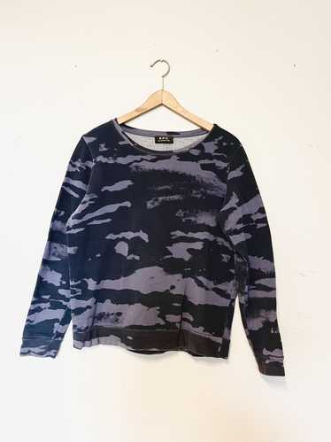 A.P.C. × Japanese Brand Blue APC sweater water/wa… - image 1