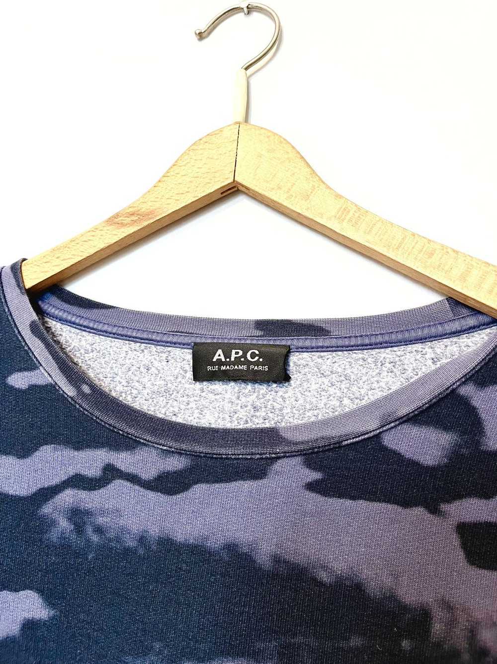 A.P.C. × Japanese Brand Blue APC sweater water/wa… - image 2